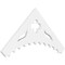 Ekena Millwork Pitch Wellington Architectural Grade PVC Gable Pediment, 36"W x 16 1/2"H x 1"P (11/12) GPP036X017X100WEL - alternate 1